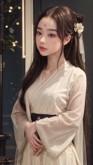 tienhiep, hanfu,
(Hands:1.1), better_hands, realhands
1girl, solo, long hair, black hair, hair ornament, long sleeves, upper body, flower, see-through, blurry background, facial mark, chinese clothes, forehead mark, realistic, hanfu, tienhiep,jwy1,Young beauty spirit ,Miss Grand International,jisoo,SGBB