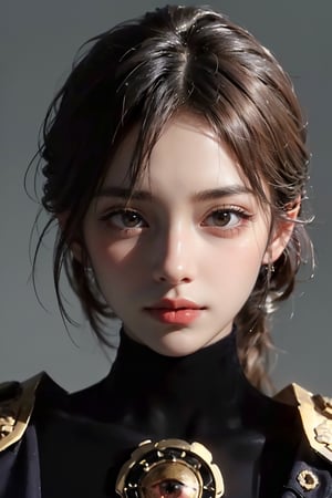 masterpiece,  best quality,  1girl, long_hair, closed mouth, looking at viewer, (((looking_at_viewer,  pov_eye_contact,  looking_at_camera,  headshot,  head_portrait,  headshot_portrait,  facing front))), (realistic:1.5),kukishinobudef