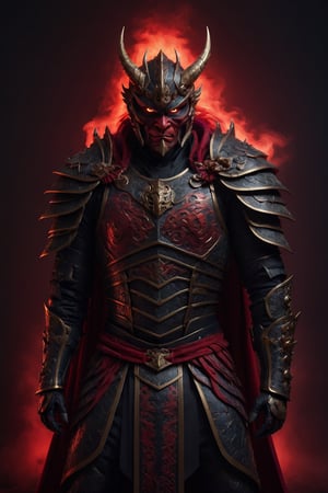 dragon man, dragon face, red color, black villain cape, angry, glowing eyes and an aura of rage surrounding him, cinematic style, anamorphic lens, black fog filter, film grain, perfect composition, film grain, film lighting, good composition, good anatomy, intimidating, close-up,

