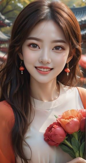 Image, best quality, masterpiece, ultra high definition, natural proportions, ultra high definition, realistic and vivid colors, detailed UHD drawing, perfect composition, 8k, texture, breathtaking beauty, bright smile, pure perfection, unforgettable emotions., female 1, korean,