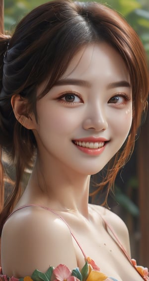 Image, best quality, masterpiece, ultra high definition, natural proportions, ultra high definition, realistic and vivid colors, detailed UHD drawing, perfect composition, 8k, texture, breathtaking beauty, bright smile, pure perfection, unforgettable emotions., female 1, korean,