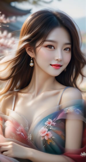 Image, best quality, masterpiece, ultra high definition, natural proportions, ultra high definition, realistic and vivid colors, detailed UHD drawing, perfect composition, 8k, texture, breathtaking beauty, bright smile, pure perfection, unforgettable emotions., female 1, korean,