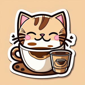 cat,IncrsXLRanni,sticker,cutie,coffee cup,Cartoon,