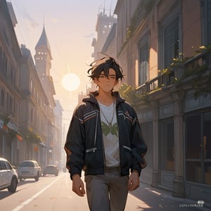 Score_9, Score_8_up, Score_7_up, Score_6_up, Score_5_up, Score_4_up,

1boy black hair, a very handsome man, wearing a black suite,day, sun, city, man walking in the city with a coffe in one hand, ciel_phantomhive,jaeggernawt,perfect finger,more detail XL