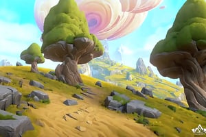 fantastic detailed photography of a perfect a telepath controlling rock formations on a mountain to create a makeshift base, intricate details, detailed background league of legends, legends of runeterra, valorant, lolsplashart, mlbbsplashart,

Holographic, african landscape, (3D) bird's eye view, from above, colorful , and lush grasslands. Winding paths crisscross the hills, Magical multicolor ink, high quality, imagination, 8K, fantasy art, vibrant magical colors, style painting magic.
