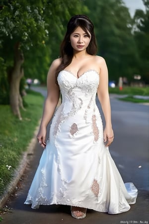 Beautiful woman on the street


sexy wedding tattered dress