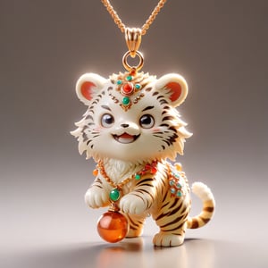 tiger Pendant,masterpiece,best quality,8k,cg,ral-chrcrts