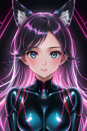 A charmingly juxtaposed image of a cutie girl's face on the Gundam RX72, fox ears captures attention with its unique blend of charm and futuristic style. The adorable dog features, complete with floppy ears and soulful eyes, stand out against the sleek, mechanical design of the suit. This exquisitely detailed painting radiates whimsy and precision, showcasing the artist's skill in merging contrasting elements seamlessly. A delightful and high-quality piece that combines nostalgia with a touch of playfulness, it invites viewers to imagine a world where man and canine coexist in perfect harmony.rClr