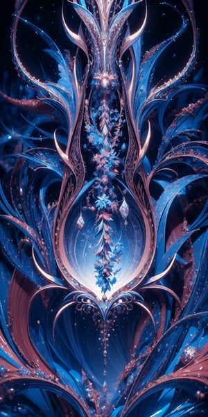A mesmerizing and visually stunning fractal artwork featuring a double Yog-Sothoth figure, created by a renowned artist, showcasing intricate details and vibrant colors. Official art quality with a strong aesthetic appeal. High resolution rendering in 4K