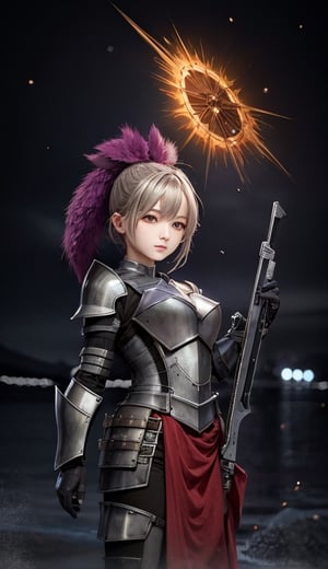  girl full armor