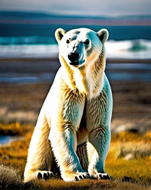 polar bear,crop top,