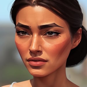 full format portrait of a random actor, realistic skin, photorealistic, stylized facial features, in the style of the cycle frontier, Meybis Ruiz Cruz, MRC, SAM YANG, More Detail, photorealistic, 3DMM, SimplyPaint, 