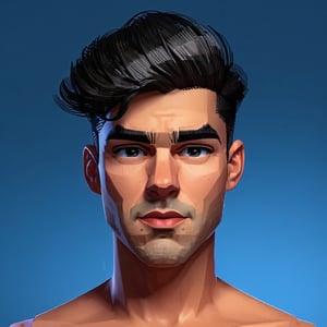 full format portrait of Joe Jonas, sharp stylized facial features, Highres hair strands, 

photorealistic skin texture, sharp 3D character sculpt, 

backlighting, 

in the style of the cycle frontier, MRC, MeybisRuizCruz, Meybis Ruiz Cruz