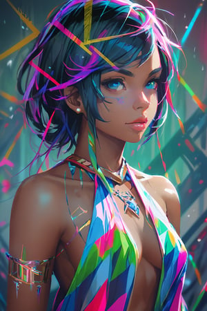 score_9, score_8_up, score_7_up, giovani magana carne griffiths masterpiece, pretty elegant taliyah, impressionist triadic colors, rule of odds, uncontrollable chromatic aberration, abstract ambient occlusion, sfw