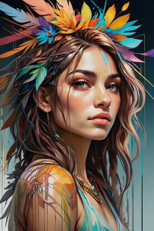 giovani magana carne griffiths masterpiece, pretty elegant taliyah, impressionist triadic colors, rule of odds, uncontrollable chromatic aberration, abstract ambient occlusion, sfw