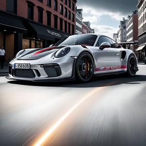 Hyper-Realistic photo of a Porsche 911 driving on a street at speed,race livery,shiny spinning wheels,glossy black alloy rims with silver edge,bright turned on head lights,full car in frame
BREAK
backdrop:city street,sky,cloud,[cluttered maximalism]
BREAK
settings: (rule of thirds1.3),perfect composition,studio photo,trending on artstation,depth of perspective,(Masterpiece,Best quality,32k,UHD:1.4),(sharp focus,high contrast,HDR,hyper-detailed,intricate details,ultra-realistic,kodachrome 800:1.3),(cinematic lighting:1.3)
BREAK
(artists:Karol Bak$,Alessandro Pautasso$,Gustav Klimt$ and Hayao Miyazaki$:1.3)
BREAK
LoRA:art_booster,photo_b00ster, real_booster,Porsche,H effect,911,realistic