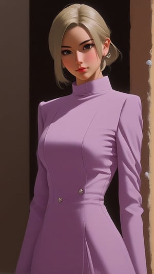 portrait of a sophisticated girl,20yo,standing in snow road,alluring neighbor's wife,clear facial features,detailed exquisite face,perfect female form,hourglassfigure,elegant jacket on dress,detailed backdrop,(Lilac,Beige,Maltese Terracotta,Flamingo Pink color),
trending on artstation,perfect composition,cinematic lighting,anime vibes, Haruno sakura,(close up),by Karol Bak, Alessandro Pautasso and Hayao Miyazaki
BREAK A realistic photo of snow road in winder resort1,snow,tree,winter resort1