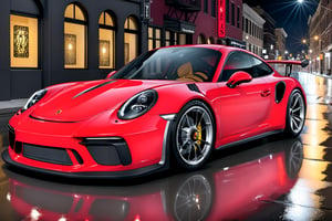 Hyper-Realistic photo of a Porsche 911 roaring on a street at night,Red color,shiny spinning wheels,glossy black alloy rims with silver edge,bright turned on head lights
BREAK
backdrop:city street,puddles,lights,cluttered maximalism
BREAK
settings: (rule of thirds1.3),perfect composition,studio photo,trending on artstation,depth of perspective,(Masterpiece,Best quality,32k,UHD:1.4),(sharp focus,high contrast,HDR,hyper-detailed,intricate details,ultra-realistic,kodachrome 800:1.3),(cinematic lighting:1.3)
BREAK
(artists:Karol Bak$,Alessandro Pautasso$,Gustav Klimt$ and Hayao Miyazaki$:1.3)
BREAK
LoRA:art_booster,photo_b00ster, real_booster,Porsche,H effect
