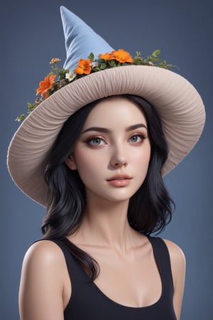 ((Ultra-Detailed)) portrait of a fairy girl (wearing a witchhat:1.5),(wings;1.3),flying in a beautiful flower garden,1 girl,20yo,performing her special magic,detailed exquisite face,(highly detailed soft shiny skin),playful smirks,detailed pretty eyes,glossy lips,earrings,jewelry,dynamic sexy pose,looking at viewer,(upperbody sideshot)
BREAK
[backdrop:detailed beautiful flower garden,vibrant colors,blue sky,pond,butterflies]
BREAK 
(sharp focus,high contrast:1.3),studio photo,trending on artstation,(ultra-realistic,Super-detailed,intricate details,HDR,8K),chiaroscuro lighting,soft rim lighting,key light reflecting in the eyes,vibrant colors,by Karol Bak,Antonio Lopez,Gustav Klimt and Hayao Miyazaki,
(Inkycapwitchyhat:1.2),real_booster,photo_b00ster,art_booster,ani_booster