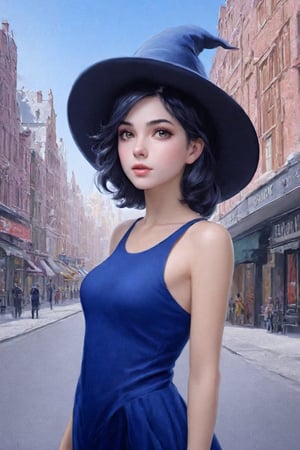 ((Ultra-Detailed)) portrait of a girl (wearing a witchhat:1.3),(kuchiki rukia),standing in a busy shoppping street,1 girl,20yo,detailed exquisite face,soft shiny skin,playful smirks,detailed pretty eyes,glossy lips 
BREAK
(backdrop:ultra-detailed shopping street in a big city,many people,cars,blue sky),(girl focus),(fullbody shot)
BREAK 
(sharp focus,high contrast),studio photo,trending on artstation,(ultra-realistic,Super-detailed,intricate details,HDR,8K),chiaroscuro lighting,vibrant colors,by Karol Bak,Gustav Klimt and Hayao Miyazaki,
(inkycapwitchyhat),real_booster,photo_b00ster,art_booster,ani_booster