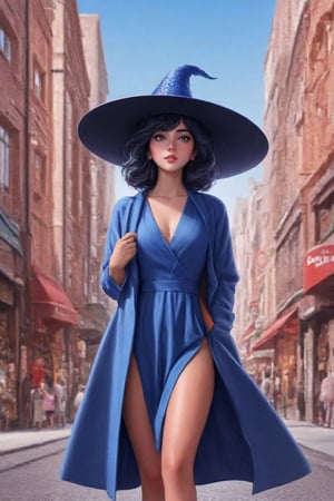 ((Ultra-Detailed)) portrait of a girl wearing a (witchhat:1.3),(kuchiki rukia),standing in a busy shoppping street,1 girl,20yo,detailed exquisite face,soft shiny skin,playful smirks,detailed pretty eyes,glossy lips 
BREAK
(backdrop:ultra-detailed shopping street in a big city,many people,cars,blue sky),(girl focus),(fullbody shot)
BREAK 
(sharp focus,high contrast),studio photo,trending on artstation,(ultra-realistic,Super-detailed,intricate details,HDR,8K),chiaroscuro lighting,vibrant colors,by Karol Bak,Gustav Klimt and Hayao Miyazaki,
(inkycapwitchyhat),real_booster,photo_b00ster,art_booster,ani_booster