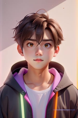 personality boy, super detail, gradient background, soft colors, soft lighting, anime, high detail, art station seraflur, art, ip, blind box, divine, cinematic, edgelighting, light and dark contrast ,8k, best quality super detail, super detail, 3d, c4d, blender, blender, oc renderer, cinematic lighting, ultra high definition,isni,cutegirlmix,3d style,3d,Movie Still