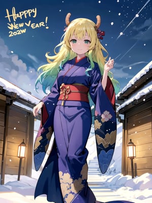 //Quality,
(masterpiece), (best quality), 8k illustration,
,//Character,
1girl, solo, large breasts
,//Fashion,
details (dark blue silk brocade kimono)
,//Background,
outdoors, winter, snow
,//Others,
happy new year 2024, dragon,lucoa