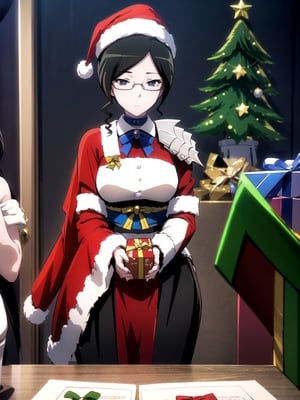 (masterpiece), (best quality), 8k illustration,
//Character,
overlordentoma, 1girl, solo, gift,
//Fashion,
santa_costume,
//Background,
indoors, christmas,yuri alpha