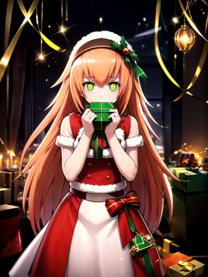 (masterpiece), (best quality), 8k illustration,
//Character,
overlordentoma, 1girl, solo, gift,
//Fashion,
santa_costume,
//Background,
indoors, christmas, ,cz2128 delta