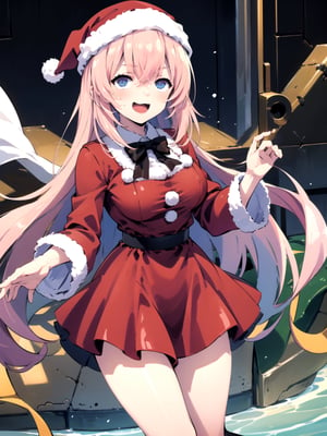 //Quality,
(masterpiece), (best quality), 8k illustration,
//Character,
overlordentoma, 1girl, solo, smile, 
//Fashion,
santa_costume,
//Background,
indoors, christmas, 
//Others,
,aahonami, long hair, pink hair,aquascreaming