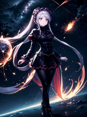 //Quality,
(masterpiece), (best quality), 8k illustration
,//Character,
1girl, solo
,//Fashion,
,//Background,
night sky, meteor
,//Others,
superpower, book, float, feel astonished,shalltear bloodfallen