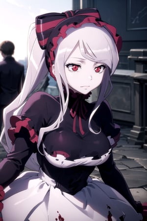 //Quality,
masterpiece, best quality
,//Character,
1girl, solo
,//Fashion,
,//Background,
white_background
,//Others,
,shalltear bloodfallen, frilled dress, gothic, bonnet, hair bow, full_body