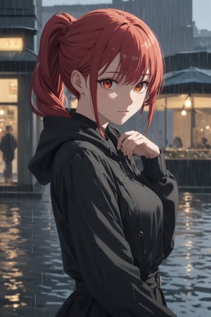 score_9,score_8_up,score_7_up,score_6_up, masterpiece, best quality, highres
,//Character, 
1girl,makima_v1, red hair, ringed eyes, braided ponytail
,//Fashion, 

,//Background, 
,//Others, ,Expressiveh,2b-Eimi, 
A girl in summer clothes caught in unexpected rain, her clothes clinging slightly.