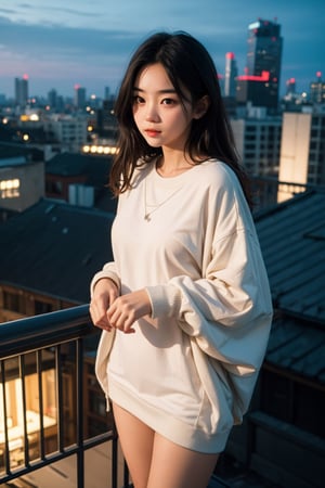 taeyeonlorashy, taeyeon,Me,a beautiful child,20 years old,on top of a tall building at night,city in the background,she wears a loose sweatshirt over her breasts,naked pussy,8k,sex,realistic pussy,big breasts,Japanese pre-teen,13 -15 years old,pretty girl,slim body,slender girl,correct anatomy,slim body,petite body,long straight black hair,slim waist,child's body,maximum realism,top quality,slope,detailed body,child's face,hidden hands