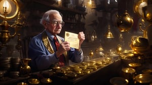 thinking,old man,wisdom,investing,(Warren Buffett:0.7),gold,US dollar