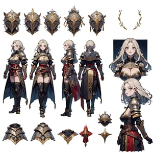 anime, design,front and rear design, custom character, character design, full_body, modelsheet, big boobies, big breast, (CharacterSheet:1), female armor, design(masterpiece, top quality, best quality, official art, beautiful and aesthetic:1.2), (1girl), extreme detailed,(fractal art:1.3),highest detailed,destiny,destiny, 1 girl ,knight armor, medieval armor,medieval armor