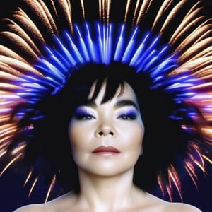 Björk fireworks