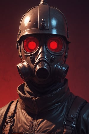 Score_9, Score_8_up, Score_7_up, volumetric_lighting, captivating,  portrait, grbtw artstyle, faceless_man, corporate, (((helmet_with_gasmask))), (black_armor, red_lenses, red_glow, kevlar, stylized, cinematic_scene, thriller_theme), night, desolate_station_interior, solo, winter, retro_anime, british