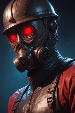 Score_9, Score_8_up, Score_7_up, volumetric_lighting, captivating,  portrait, grbtw artstyle, faceless_man, corporate, (((helmet_with_gasmask))), (black_armor, red_lenses, red_glow, kevlar, stylized, cinematic_scene, thriller_theme), night, desolate_station_interior, solo, winter, retro_anime, british