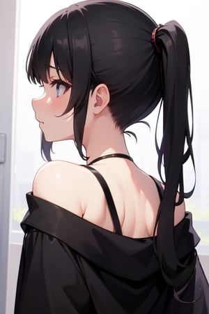 hair over shoulder,side_ponytail,netorare,cheating