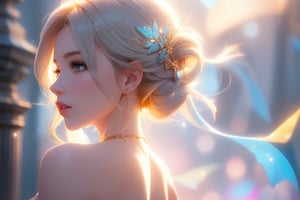 Medievalfantasy, 1girl, Queen,beautiful woman, grey messy hair, beautiful woman,  side view, clouseup shot,(Backlighting:1.3),
Sparkly, Surreal, Vibrance, epic detail, 8k, Brutal, Realism, Blue Hour, background:army npc
,girl,PachaMeme,kaede,1 girl