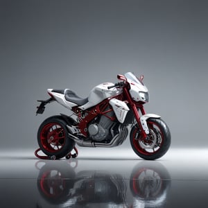 (((background_white))), floor_white,
futuristic_and_detailed,
H2_ZX1000N_style_motorcycles, replica_motorcycle, (body_color_rad metal silver),((light_deep_red_decoration)),
(lot of English, company_mark, symbol_mark),
8k, cinematic_lighting,cyberpunk, cinematic_lighting, side_view,
