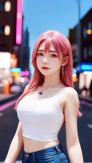 high detail,high quality,a girl,jk,missionary,pink eyes,pink hair,
:),long hair, Moderate chest,full body,bokeh,teengirlmix