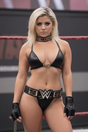 (full body shot) photograph, (naked:2) (Goth) alexa bliss, WWE, submissive, ((wwe belt)), stoic cinematic 4k epic detailed 4k epic detailed photograph shot on kodak detailed bokeh cinematic hbo dark moody, nsfw, naturally sagging breasts, (dog-collar with chain leash), ((leash pulled by a kid)), ((fully naked)), high heels ,p3rfect boobs,Gopn1k, ((detailed wrestling surroundings)), perfect face, sulking, absolute_cleavage,  crying, crying_with_eyes_open, tears, Pornography,all fours, , kubrick_stare, crossed_legs, armpits