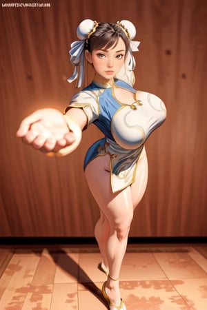 best quality, perfect lighting, beautiful, oily skin, cleavage, round breast, chun li, (detailed face), perfect eyes, perfect face, (tan skin:1.2), (abs:1.1), brown eyes,chun-li, bracelet, thighs, chinese clothes, dress, china dress, thick thighs, bun cover, (8k, RAW photo, photorealistic:1.4), BREAK, 1girl, (face:1.3, sensual smile:1.3), curvy_figure, (big-breast:1.2), (lifter gloss, eyelashes, gloss-face, best quality, ultra highres, natural soft lighting, face ring light), (masterpiece: 1.2), (perfect anatomy: 1.2), 1 girl, (full body:1.4), ( face), (head), hair, body 2legs, 2 feet, (1/2 body shot), , Perfect face, , Masterpiece, best quality, nice skin, looking at viewer, perfect body proportion, hands holding gift, new_year party, warm light, cossy place hands holding gift, (new_year party)), happy new year!!! warm light,, chun-li,dragon_aodai_nam,aodai_nam,<lora:659111690174031528:1.0>