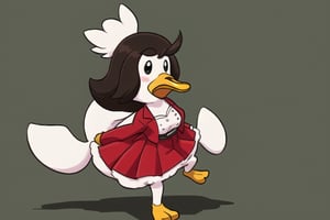 duck,skirt,cute,furry,no human