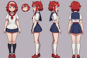 crazy nun warrior:1.5,redhair:1.5,yandere:1.5,blush:1.5,short girl:1.5,kawaii:1.5, redeyes:1.5,


character design sheet, character design, front view, side view, (same character from different angles), ((solid background, simple background color, flat background)), 