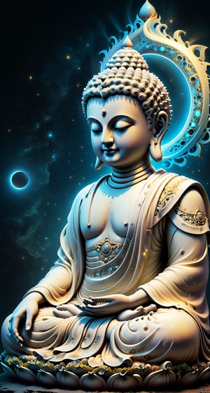 Name of Buddha, realistic image, full body view, taken with Canon 1DX camera
(masterpiece), (top quality), (best quality), (official art), (beautiful and aesthetic:1.2), (stylish pose), (fractal art:1.3), (pastel theme: 1.2), ppcp, perfect,moonster,more detail XL