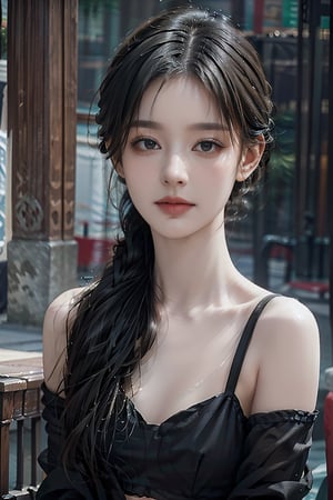 (masterpiece, best quality:1.4),(photorealistic:1.4)(realistic, photo-realistic:1.4),(masterpiece), (best quality), (detailed), light layer, 1solo girl, young girl, black sheer bra,perfect body,   medium_breasts, defined collarbone, ultra realistic, photorealistic, detailed, bust_shot,eungirl,d4sh4