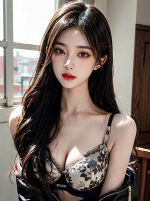 16yo girl, 1girl, solo, {beautiful and detailed eyes}, medium breasts,, natural and soft light, face shot,beautiful_korea,Detailedface,bust_shot,bra only,realistic,quality,soyeonlorashy,yeonwoolorashy,high_school_girl,asuna yuuki,matsumoto rangiku,balsasei,yor briar,nongji,CKatherine,CCatherine,Naeundef,red eyes,winnie,killer,brown eyes